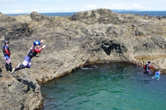 Coasteering Dunseverick 2016