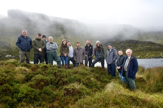 UFU visit to Cuilcagh Mountain 