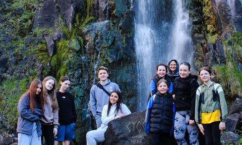 Carrigart hike to the waterfall - Wild Youth