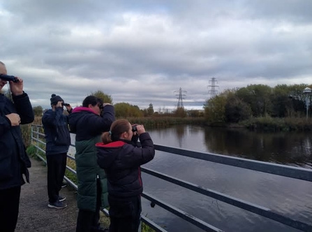 Wellbeing group at Bog Meadows 